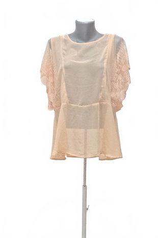 Damen -T-ShirtPage Oneohne Aufdruck,farbeorange,größe44