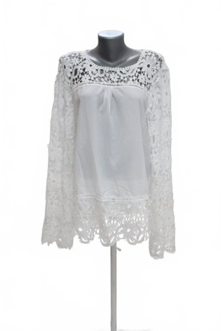 Damen bluse : Brand,Farbeweiss,größe: size