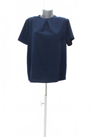 Damen -T-ShirtTerranovaohne Aufdruck,farbeblau,größeM