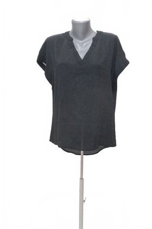 Damen -T-ShirtGenesisohne Aufdruck,farbeschwarz,größeL