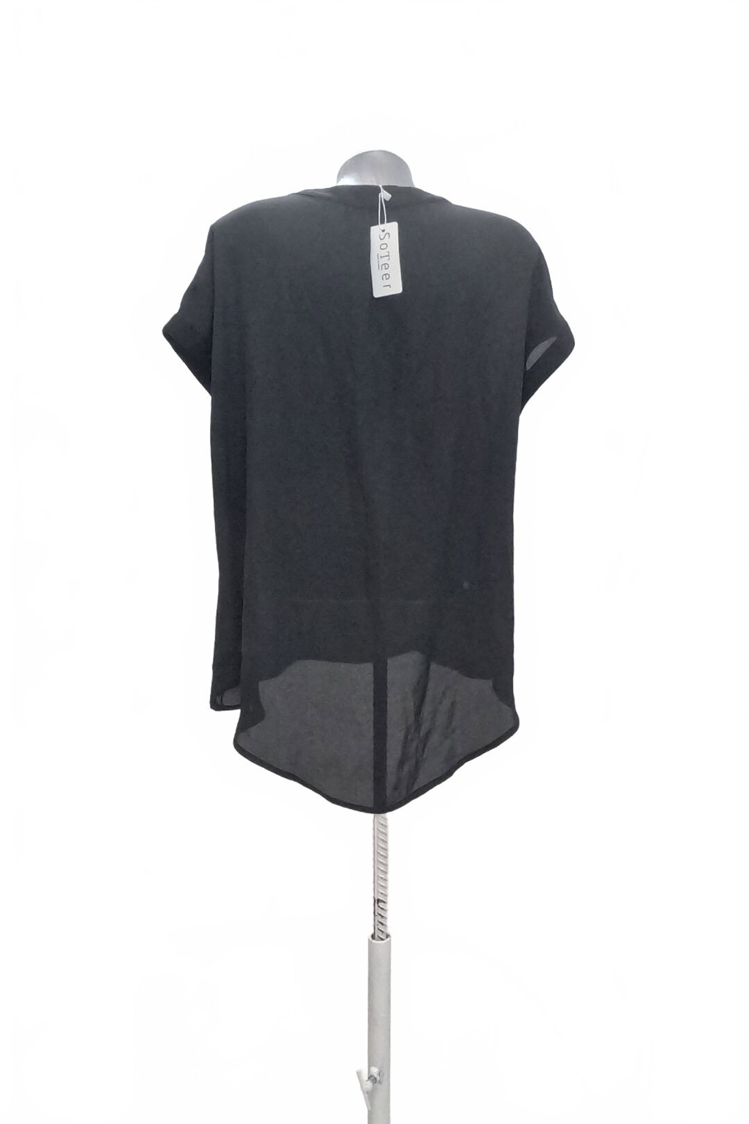 Damen -T-ShirtGenesisohne Aufdruck,farbeschwarz,größeL