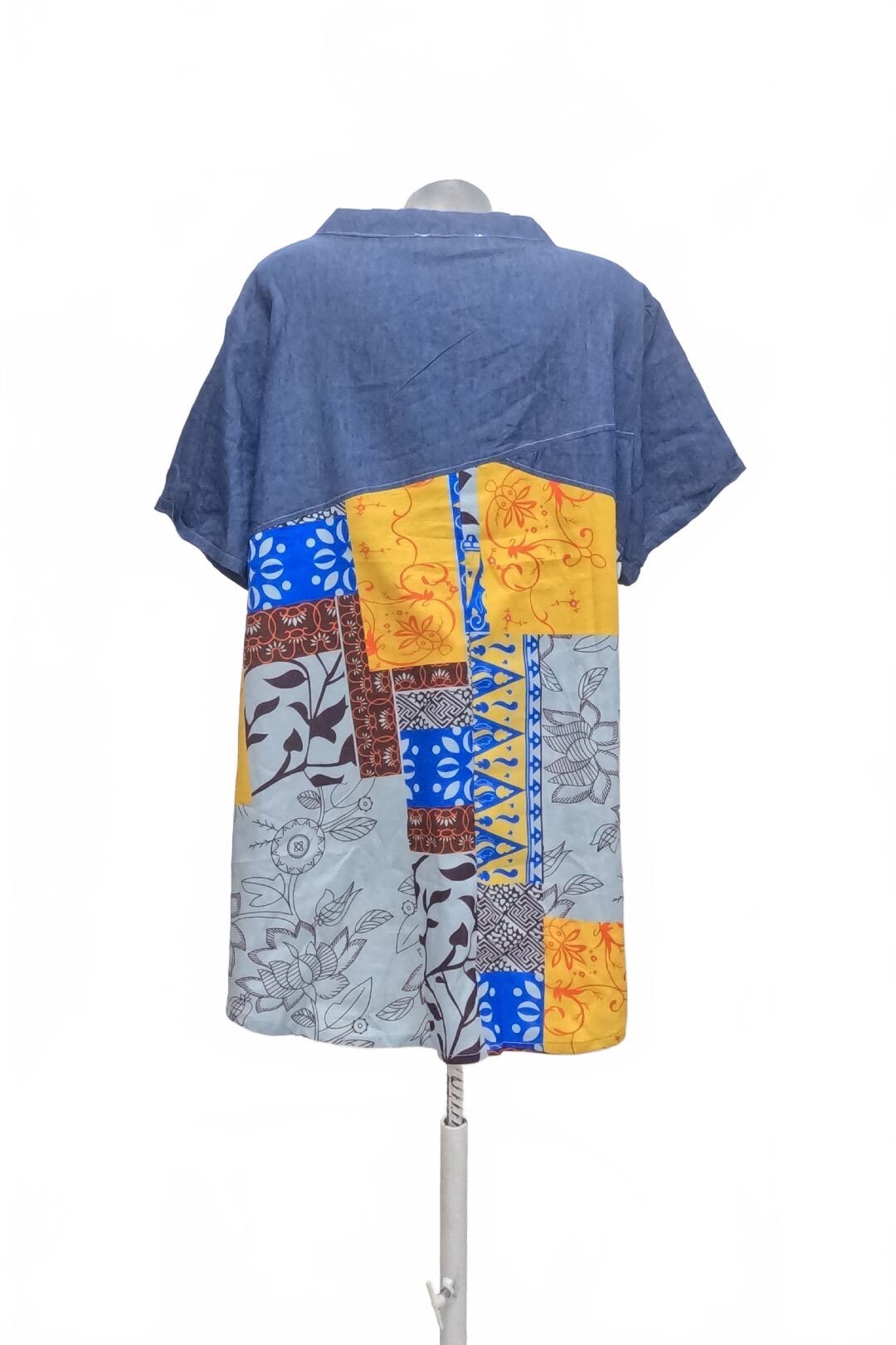 Damen -T-ShirtGenesisohne Aufdruck,farbegemustert,größe2XL