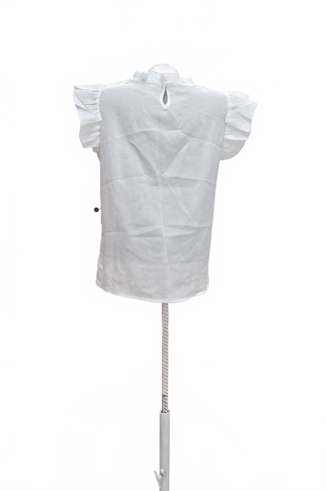 Damen -T-ShirtSheinohne Aufdruck,farbeweiss,größe38