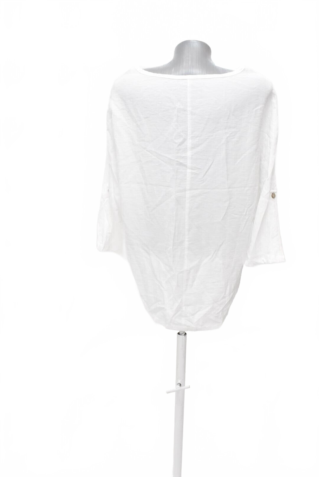 Damen -T-ShirtGenesismit Aufdruck,farbeweiss,größeXL