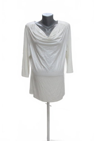 Damen -T-ShirtGenesisohne Aufdruck,farbeweiss,größe2XL
