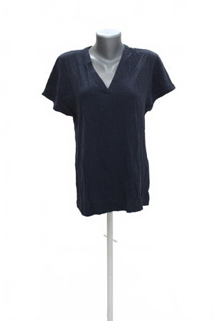 Damen -T-ShirtTatuumohne Aufdruck,farbeblau,größe40
