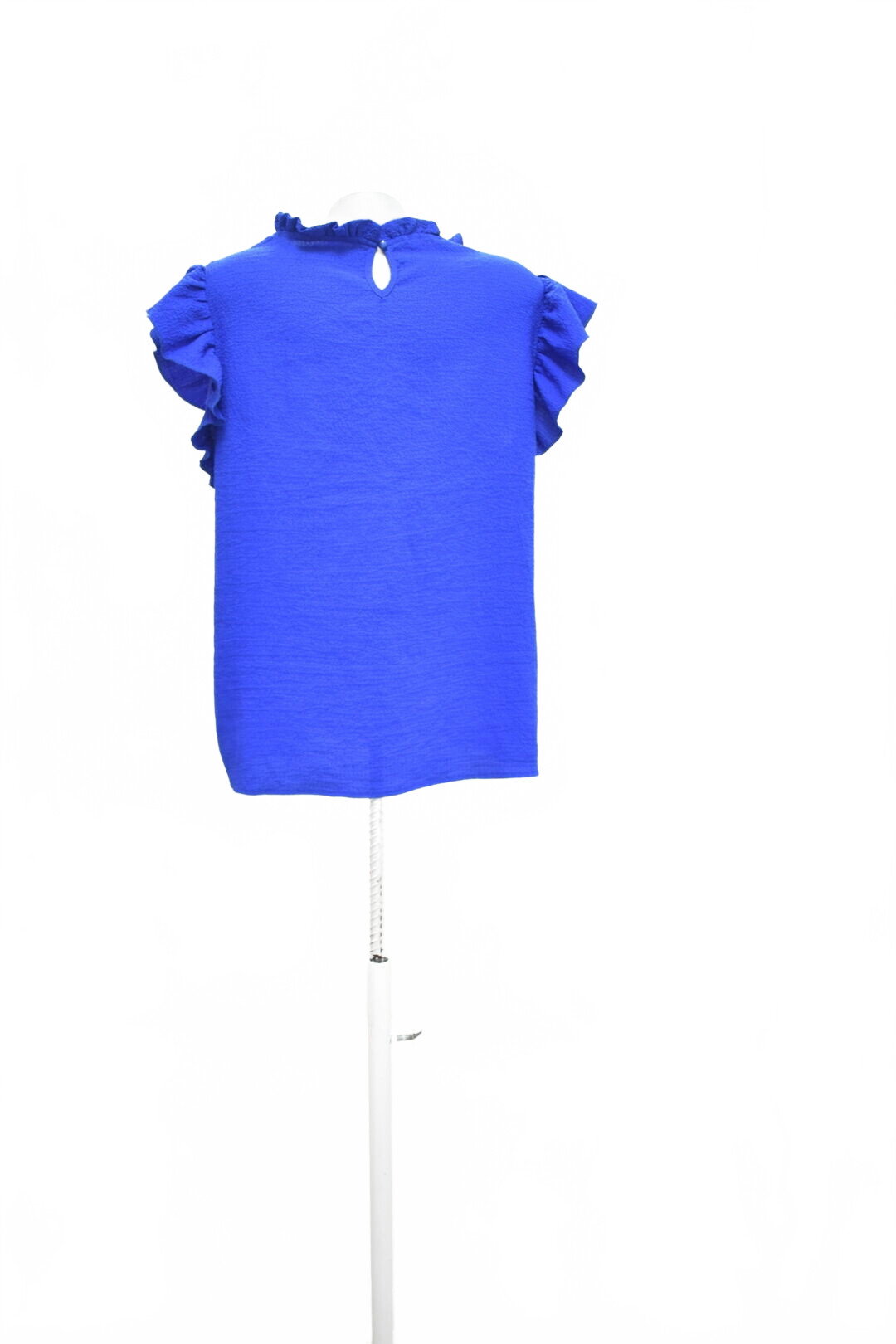 Damen -T-ShirtSheinohne Aufdruck,farbeblau,größeXL