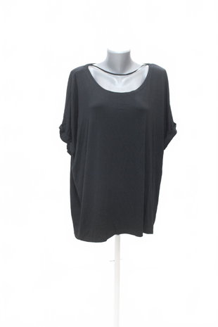 Damen -T-ShirtEver.meohne Aufdruck,farbeschwarz,größe2XL