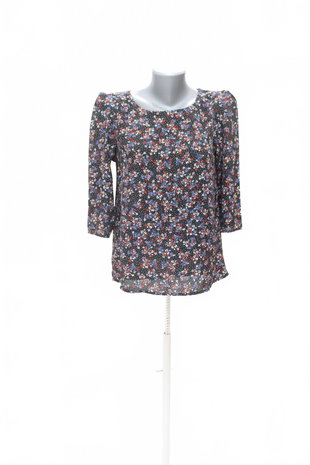 Damen -T-ShirtGenesisohne Aufdruck,farbegeblümt,größeS