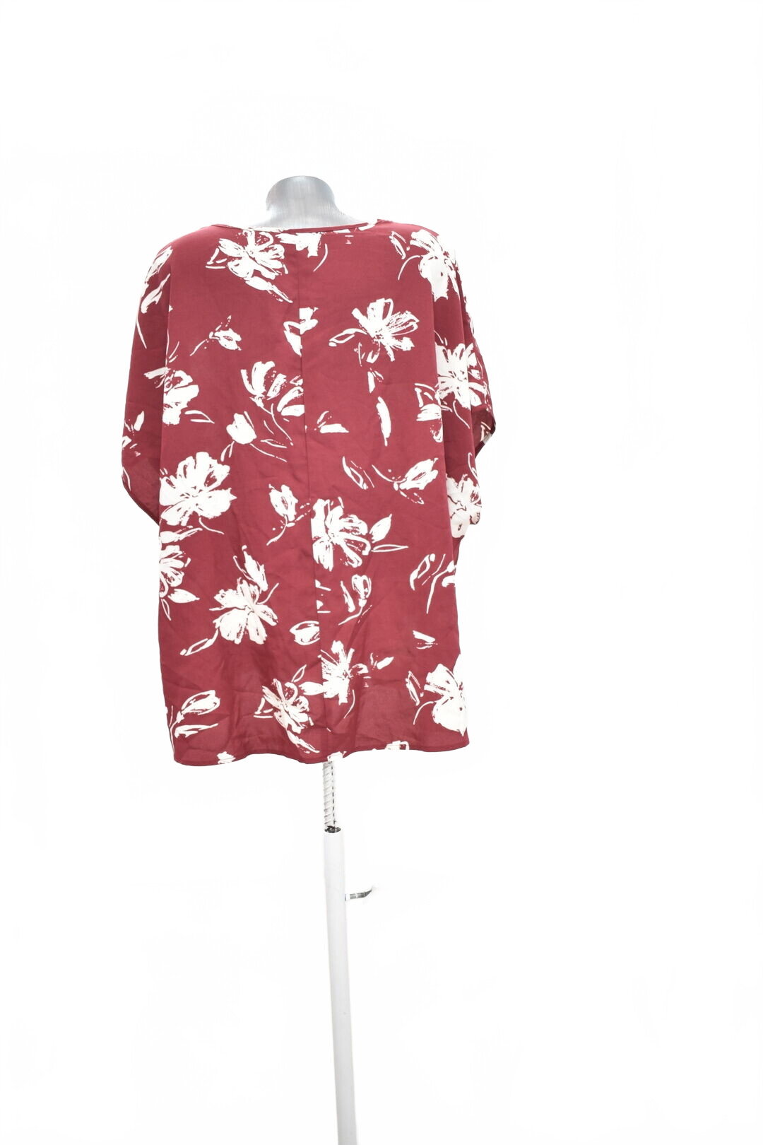 Damen -T-ShirtSheinohne Aufdruck,farbegemustert,größe4XL