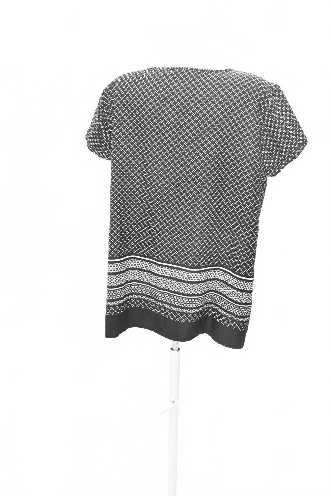 Damen -T-ShirtBlancheporteohne Aufdruck,farbegemustert,größe44