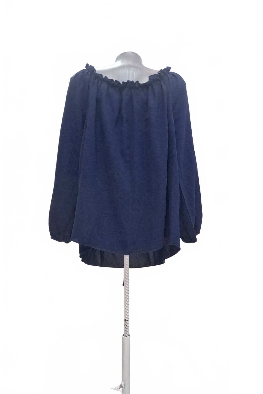 Damen -T-ShirtSheinohne Aufdruck,farbeblau,größe3XL
