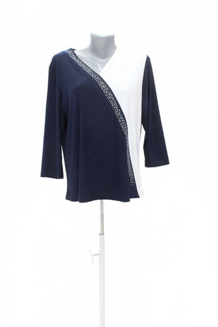 Damen -T-ShirtGenesisohne Aufdruck,farbegemustert,größe48