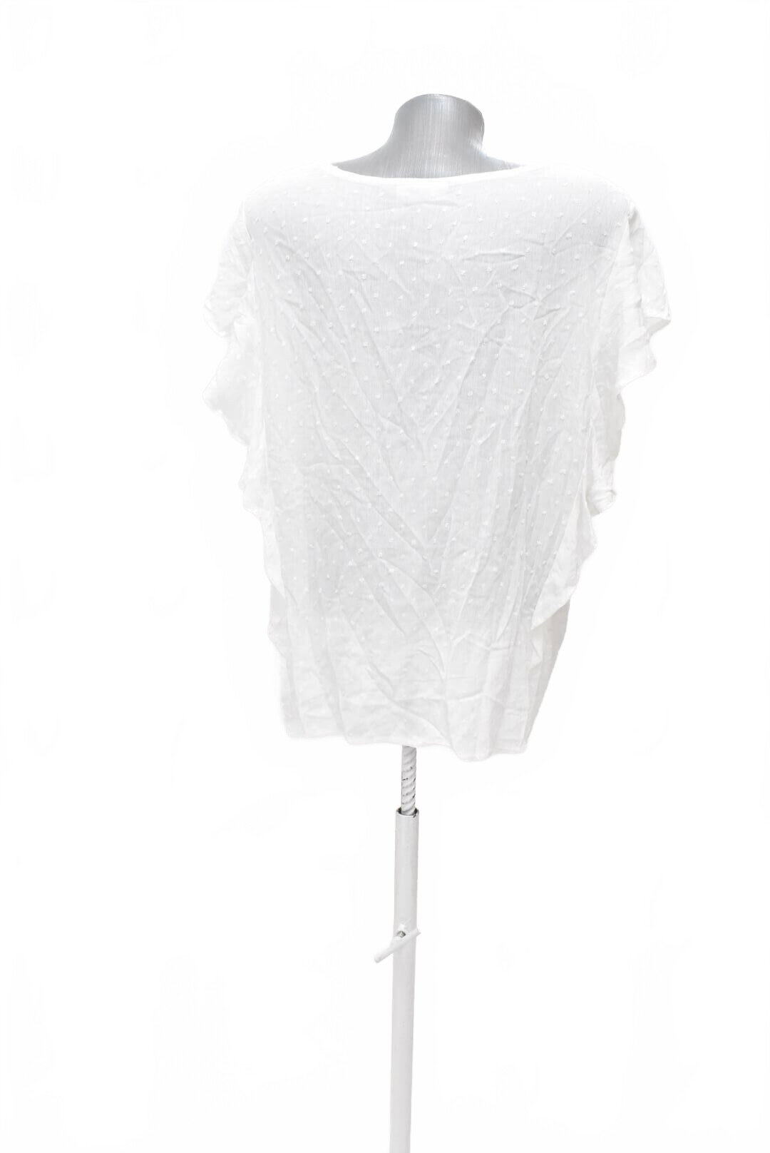Damen -T-ShirtJaninaohne Aufdruck,farbeweiss,größe42