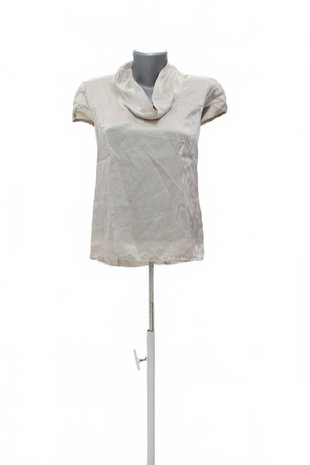 Damen -T-ShirtH&Mohne Aufdruck,farbebeige,größe36