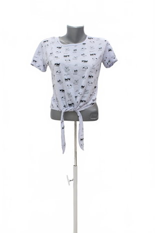 Damen -T-ShirtSinsayohne Aufdruck,farbegemustert,größeS