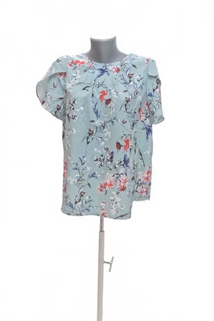 Damen -T-ShirtGenesisohne Aufdruck,farbegeblümt,größeM