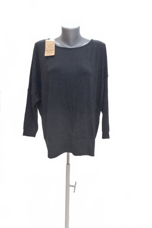 Damen -T-ShirtWooxohne Aufdruck,farbegrau,größe40