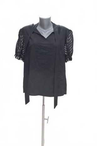 Damen -T-ShirtGenesisohne Aufdruck,farbeschwarz,größeXL