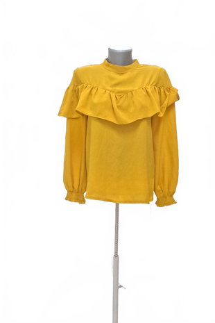 Damen bluse : Brand,Farbegelb,größe: size