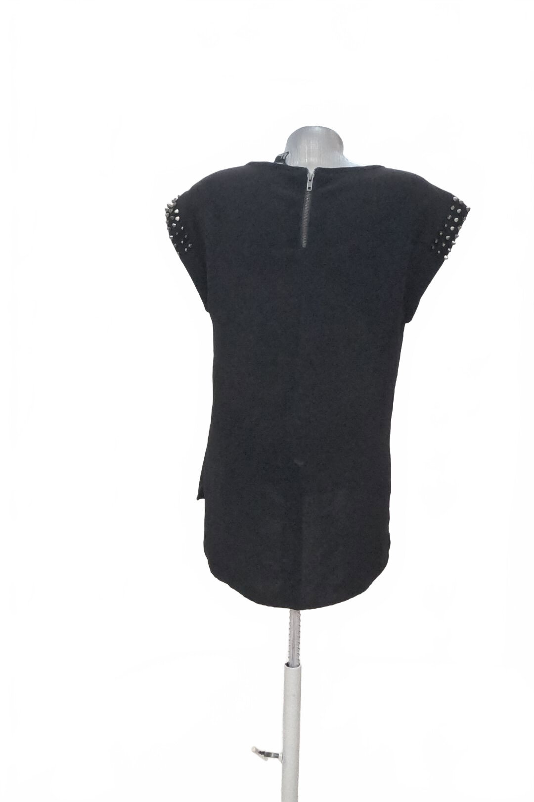 Damen -T-ShirtForever 21ohne Aufdruck,farbeschwarz,größeS