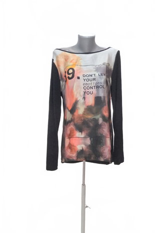 Damen -T-ShirtBelovedohne Aufdruck,farbegemustert,größe40
