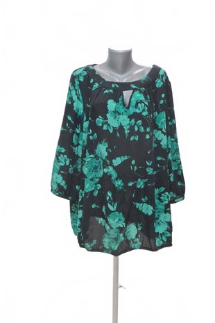 Damen -T-ShirtGenesisohne Aufdruck,farbegeblümt,größe58