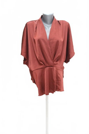 Damen -T-ShirtGenesisohne Aufdruck,farbebraun,größe2XL