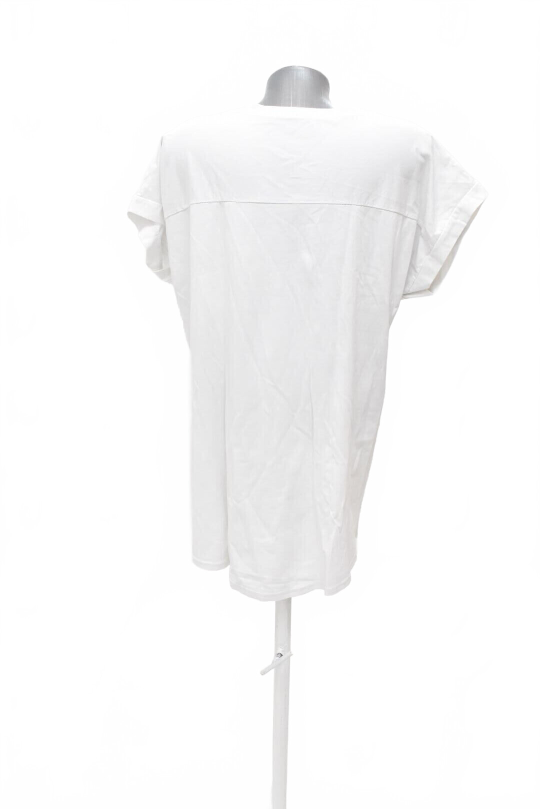 Damen -T-ShirtGenesisohne Aufdruck,farbeweiss,größeL