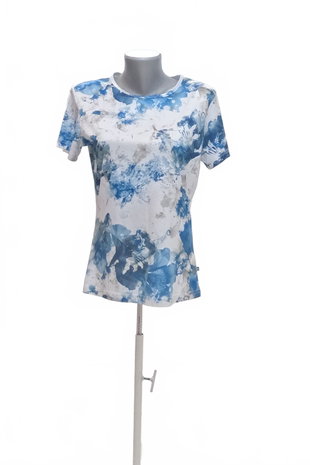 Damen -T-ShirtAlpine Proohne Aufdruck,farbegemustert,größeL
