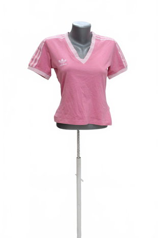 Damen -T-ShirtAdidasohne Aufdruck,farberute,größe38