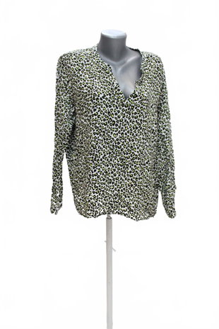 Damen bluse : Brand,Farbeanimal-print,größe: size