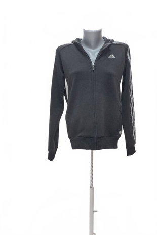 Mädchen-Sweatshirt Adidas, Farbe schwarz, Größe 164
