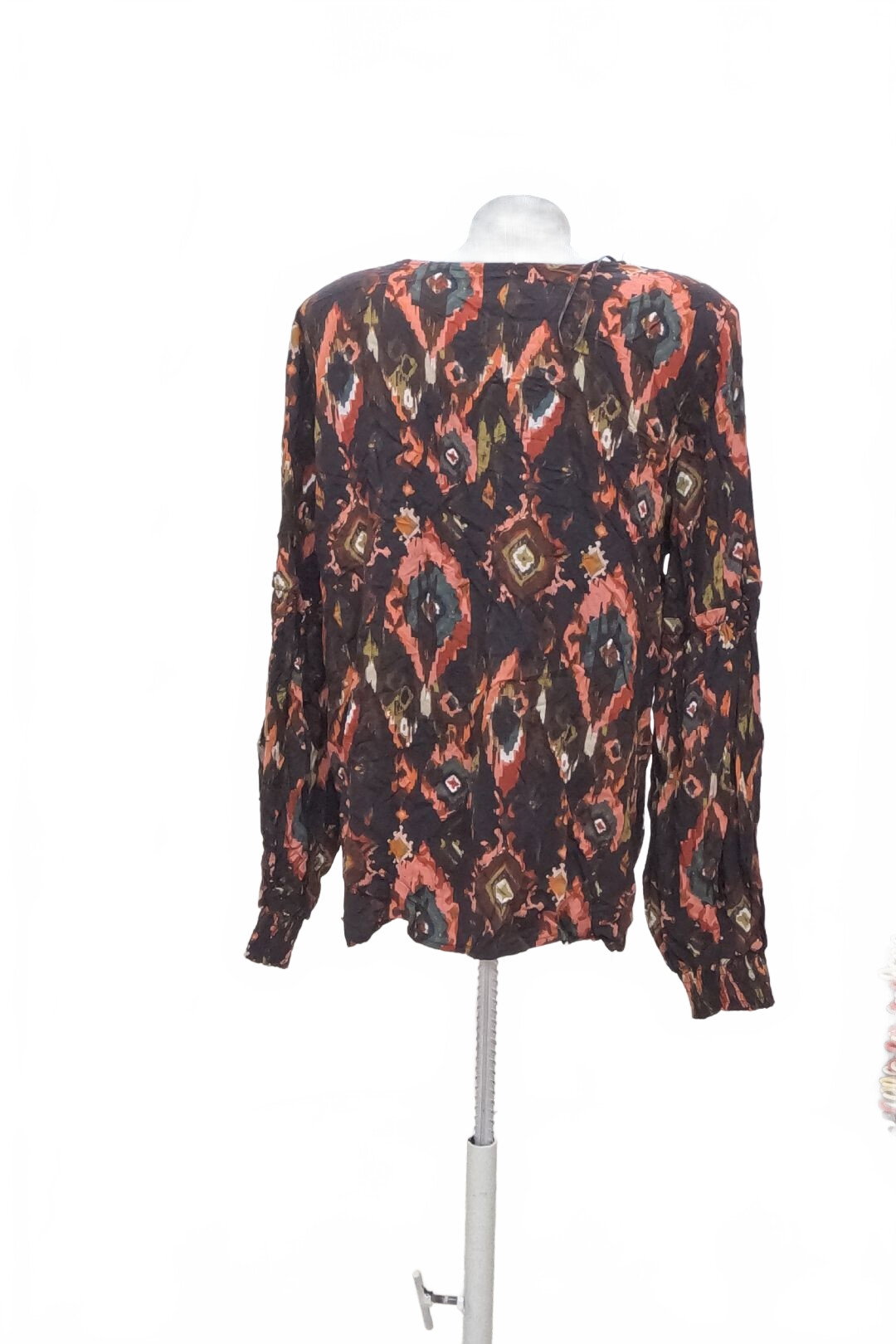 Damen -T-ShirtTatuumohne Aufdruck,farbegemustert,größe42