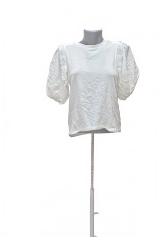 Damen -T-ShirtReservedohne Aufdruck,farbeweiss,größeXS