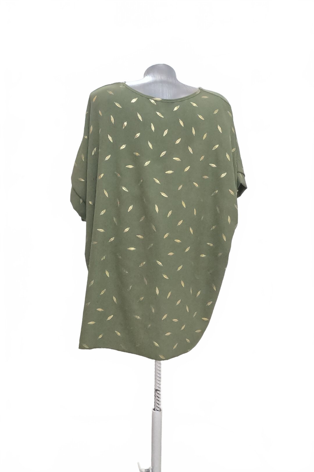 Damen -T-ShirtGenesisohne Aufdruck,farbekhaki,größe2XL