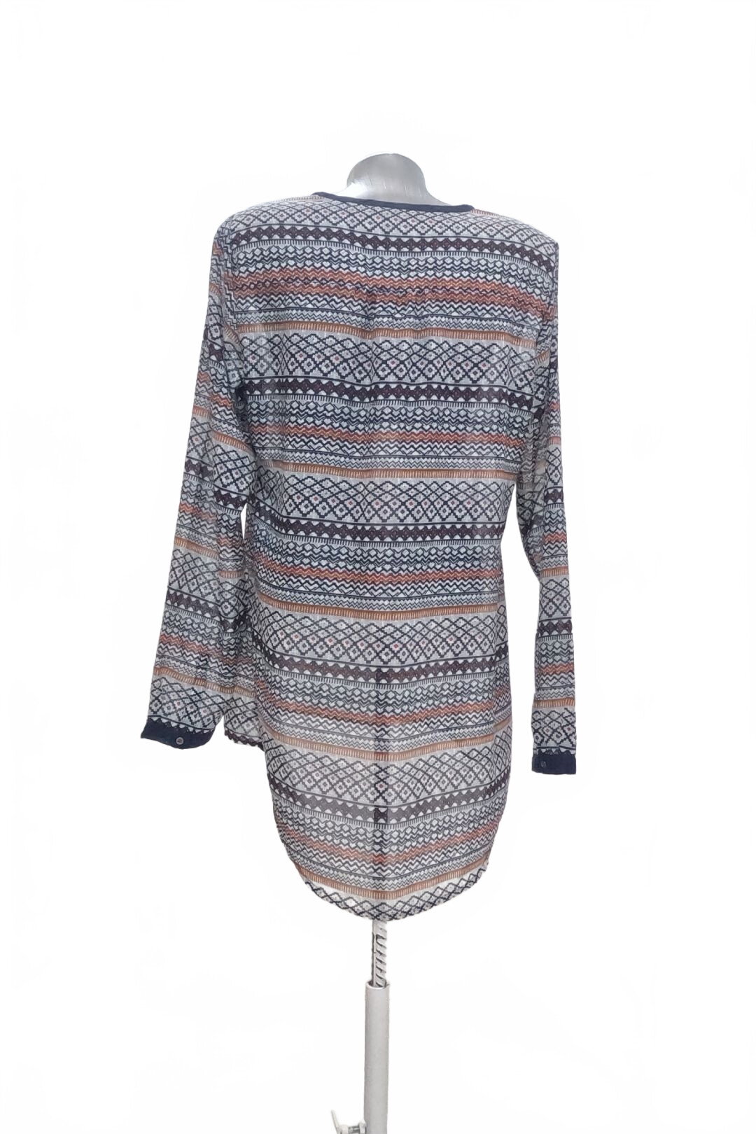 Damen -T-ShirtGinaohne Aufdruck,farbegemustert,größe40
