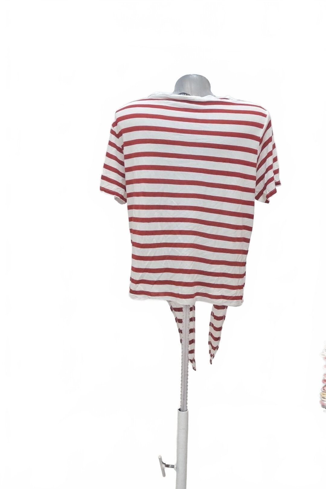 Damen -T-ShirtF&Fohne Aufdruck,farbegestreift,größe44