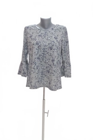 Damen -T-ShirtGinaohne Aufdruck,farbegeblümt,größe38