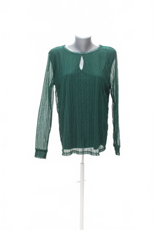 Damen -T-ShirtGenesisohne Aufdruck,farbegrün,größeM