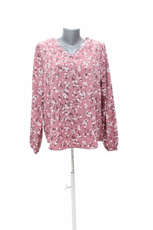 Damen -T-ShirtGenesisohne Aufdruck,farbegeblümt,größeXL