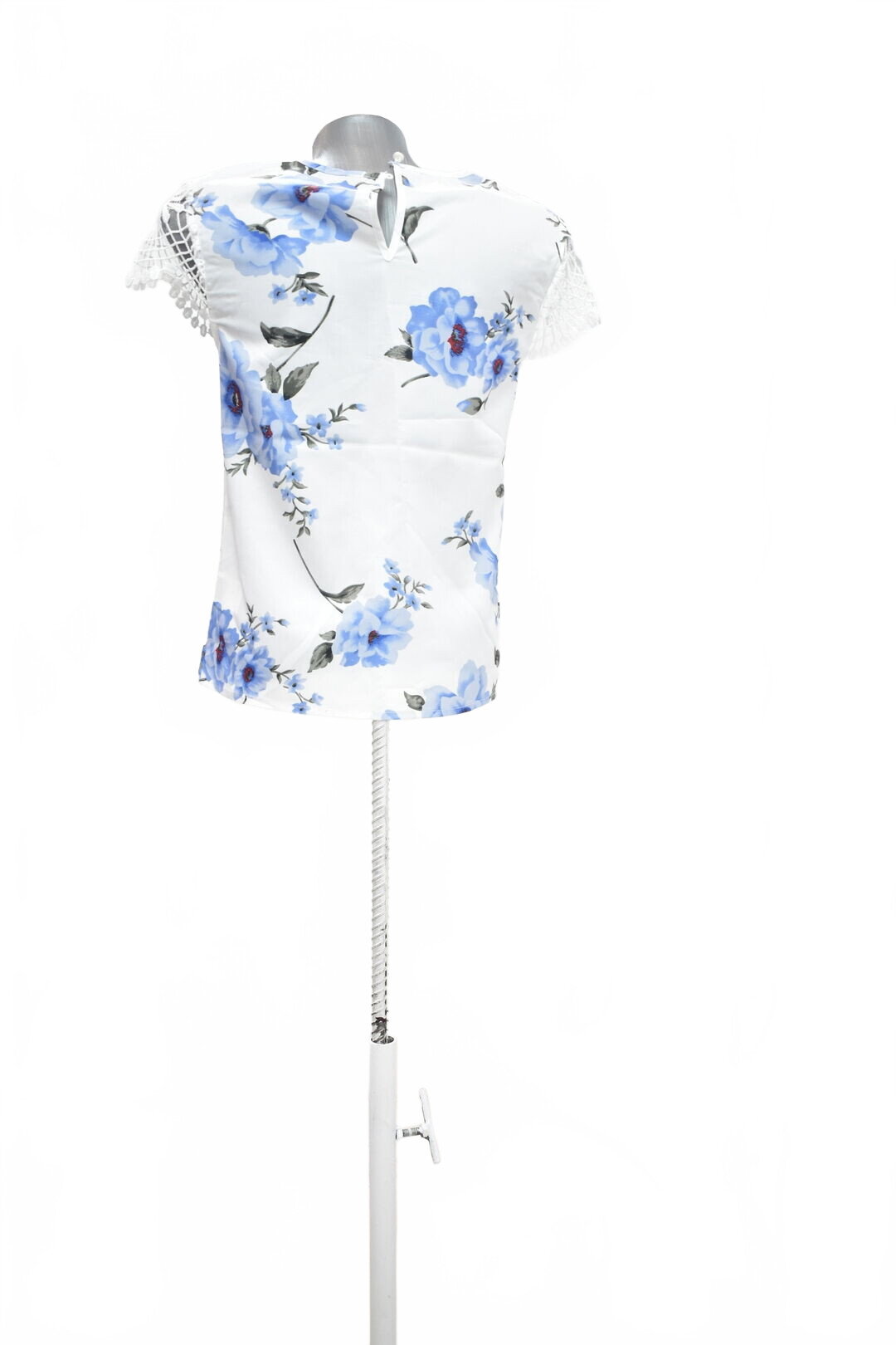Damen -T-ShirtSheinohne Aufdruck,farbegeblümt,größe34