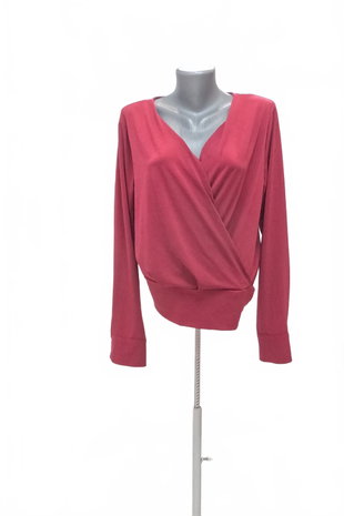 Damen -T-ShirtGateohne Aufdruck,farbebordo,größe40