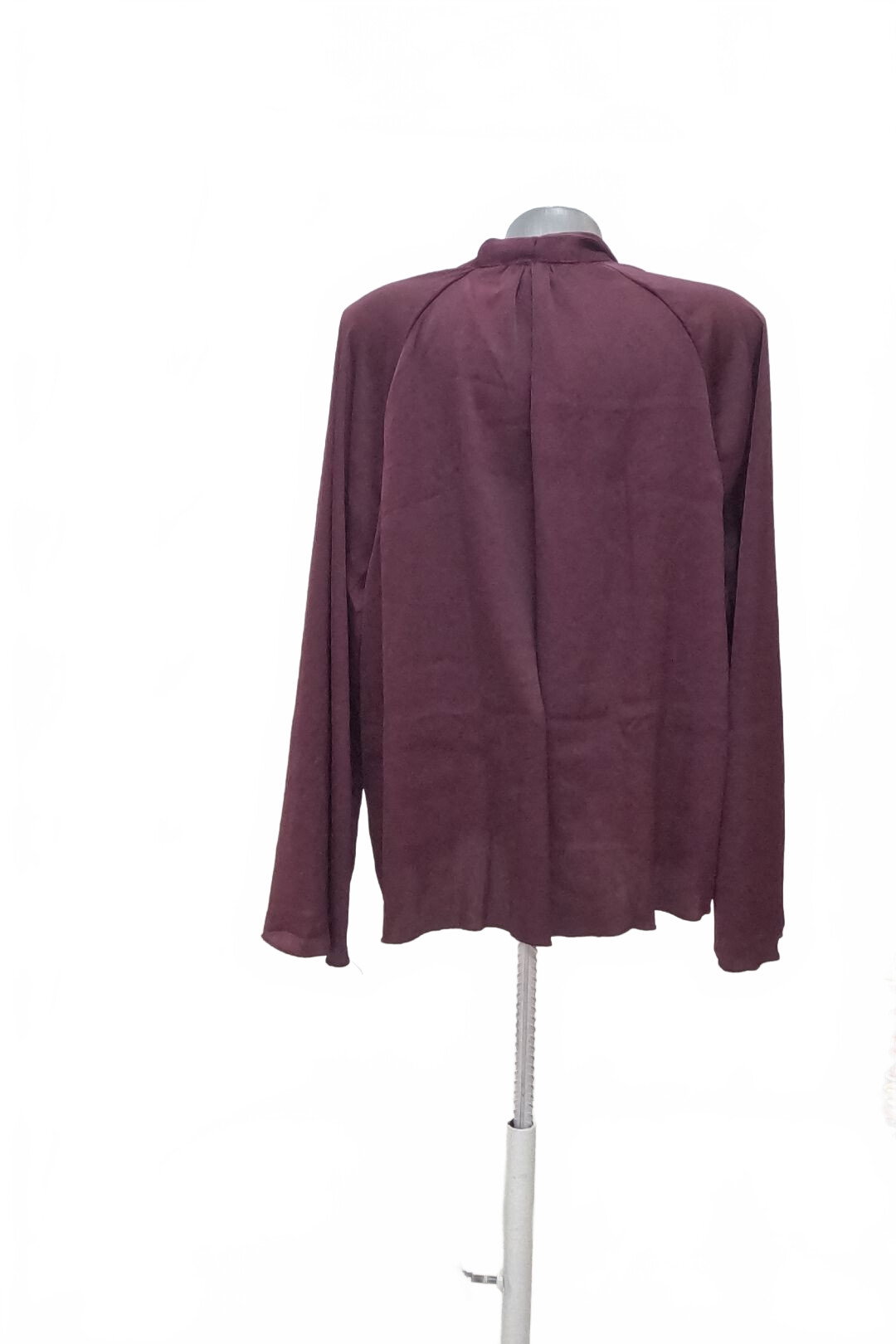 Damen -T-ShirtEsmaraohne Aufdruck,farbebordo,größeM
