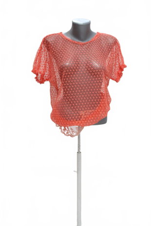 Damen -T-ShirtGenesisohne Aufdruck,farbedurchsichtig,größeL