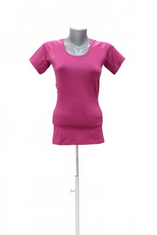 Damen -T-ShirtArcoreohne Aufdruck,farberute,größeS