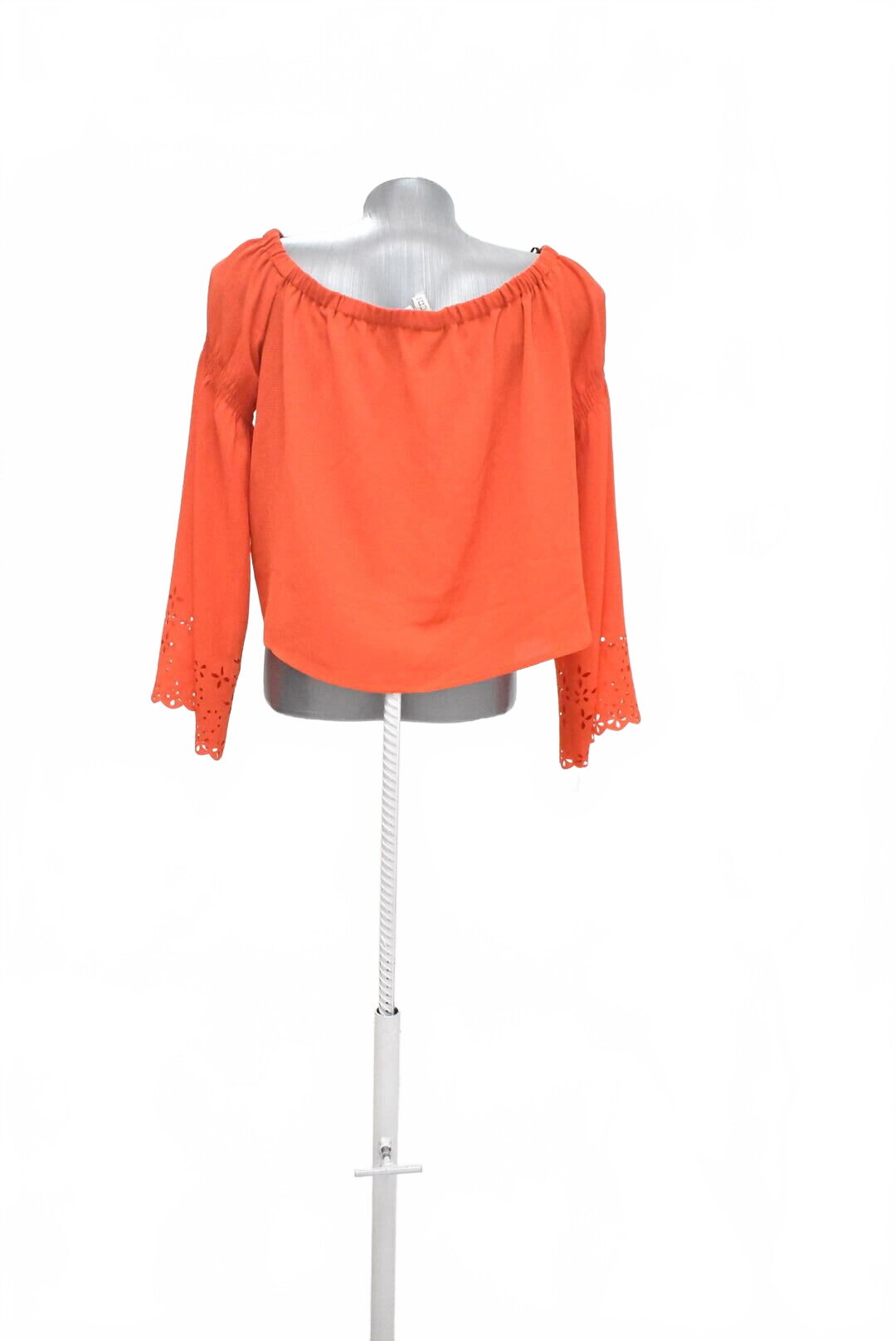 Damen -T-ShirtH&Mohne Aufdruck,farbeorange,größe34