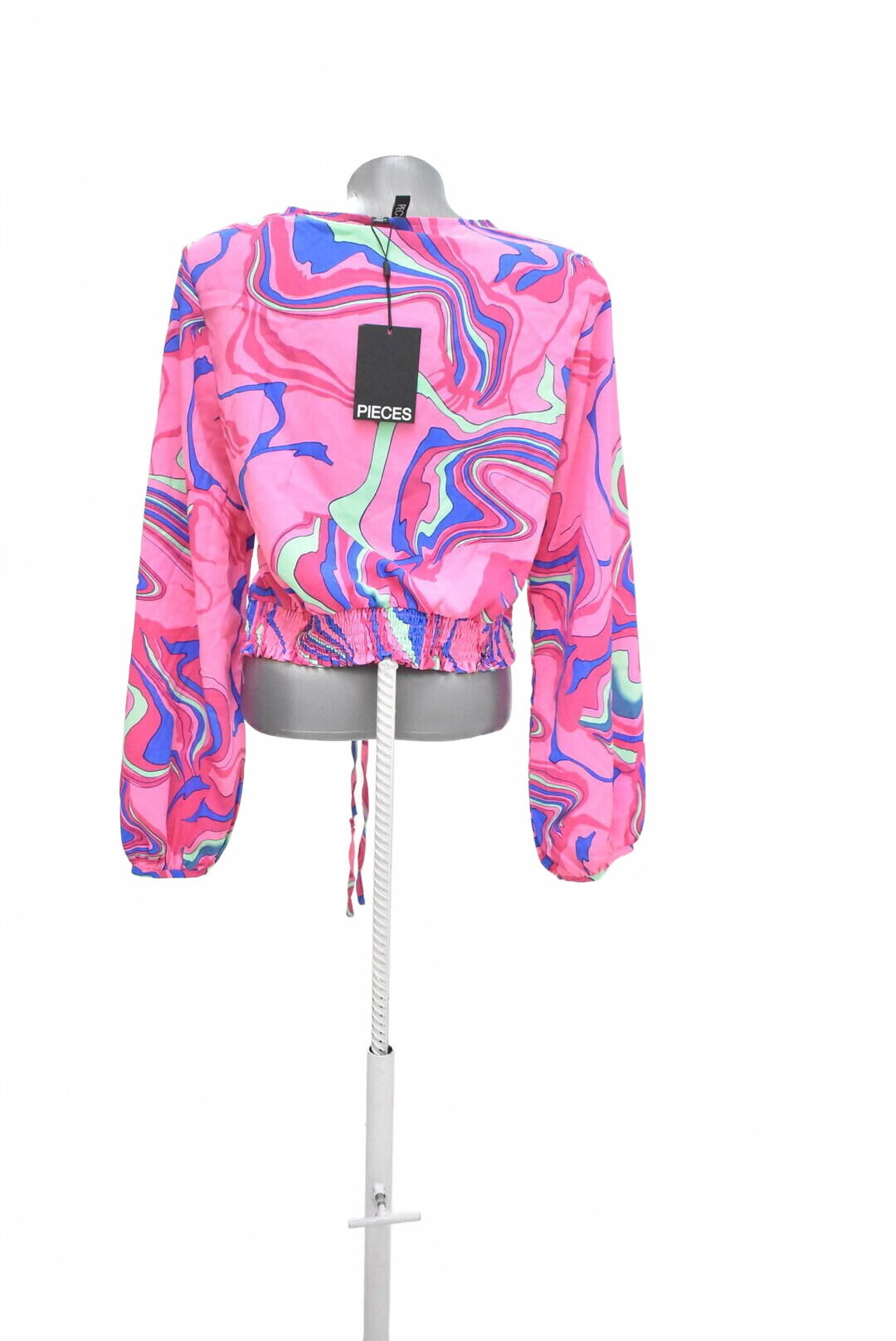Damen -T-ShirtPiecesohne Aufdruck,farbegemustert,größeS