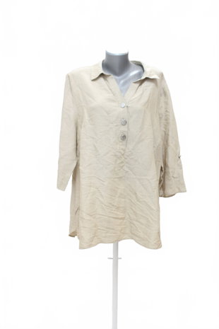 Damen -T-ShirtCandaohne Aufdruck,farbebraun,größe48