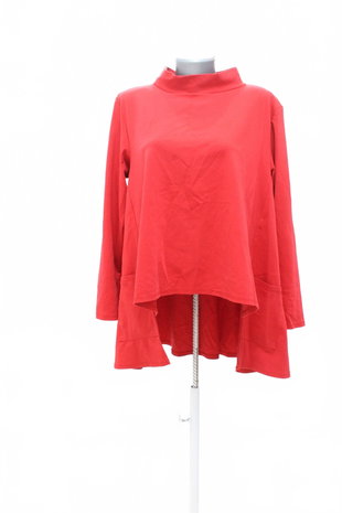 Damen -T-ShirtNew Collectionohne Aufdruck,farberot,größe40